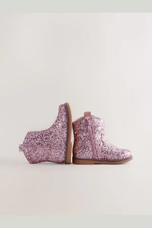 Next Pink Glitter Western Boots AU 6 (EU 23)