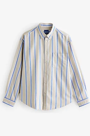 HUGO BOSS Oversized fit Button Down Oxford 100% Cotton Shirt S