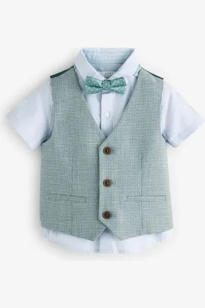 Next Waistcoat, Shirt and Bow Tie Set (3mths-9yrs) 3