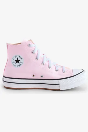 Converse Pink Youth Chuck Taylor EVA Lift Trainers uk45eu375