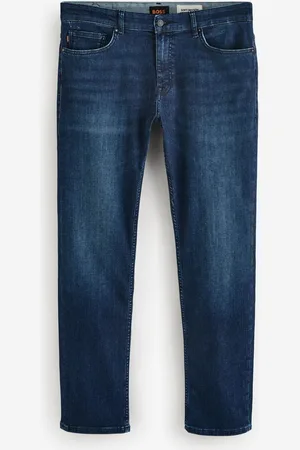 HUGO BOSS Blue Delaware Slim-Fit Denim Jeans W31 L34