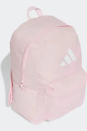adidas Light Pink Classic 3 Bar Logo Backpack One