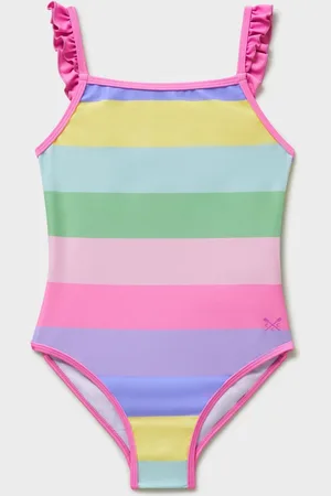 J.Crew Pink Printed Swimsuit 134140cm