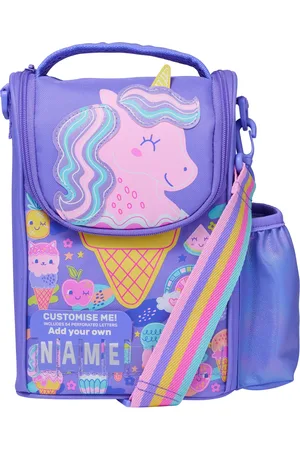 SMIGGLE Purple Happy Tales Junior Id Lunchbox With Strap One