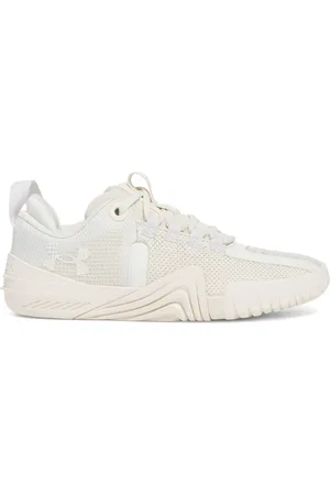 Under Armour Cream UA W TriBase Reign 6 Trainers AU 10 (EU 42)