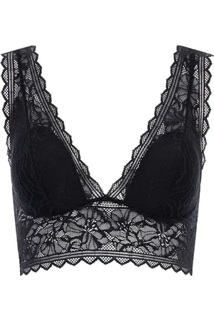 Chantelle Floral Touch Soft Feel Lace Padded Bralette XL