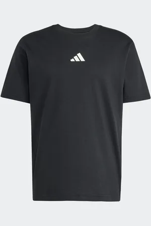 adidas Black City Escape Space Graphic 100% Cotton T-Shirt XS Reg