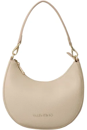 VALENTINO Cream Alexia Shoulder Bag With Detachable Logo Strap One