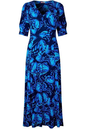 Joe Browns Butterfly Floral Knee Jersey Dress AU 8