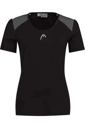Head Black Womens Club Tech T-Shirt L