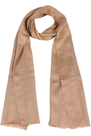 PURE LUXURIES LONDON Cream Moon Cashmere & Merino Wool Scarf One