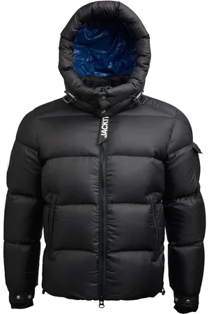 Jack1t EZ Dry Puffer Hooded Black Jacket M