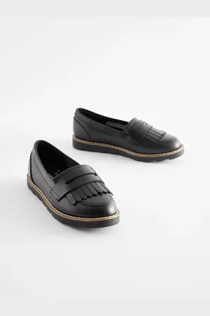 Next Leather Tassel Loafer School Shoes AU 6 (EU 39)