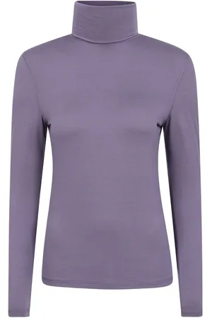 Mountain Warehouse Purple Keep The Heat Womens Roll Neck Thermals AU 10