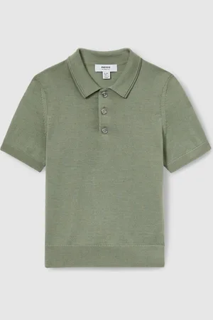 Reiss Manor 3-9 yrs Merino Polo Shirt 8
