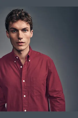 Next Brushed 100% Cotton Oxford Long Sleeve Shirt S