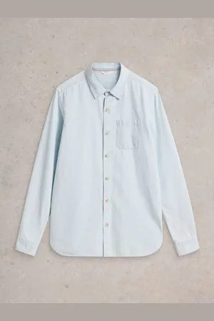 White Stuff Fine Stripe Long Sleeve Shirt S