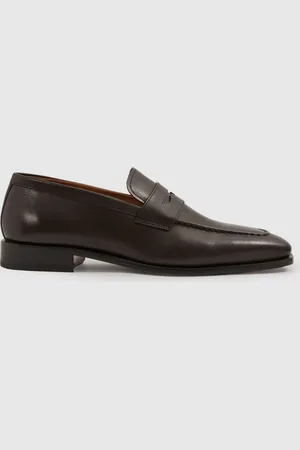 Reiss Gartlett Leather Saddle Loafers AU 7 (EU 41)