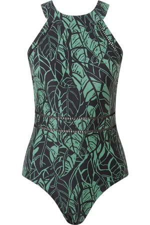 Tog 24 Green Womens Mollie Swimsuit AU 16