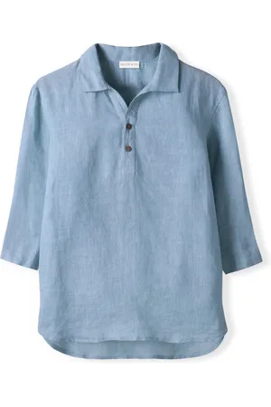 CELTIC & CO. 100% Linen Polo Shirt AU 18