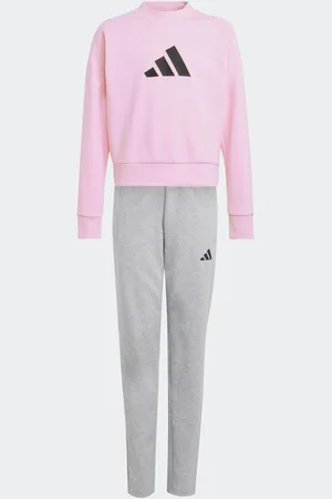 adidas Pink Future Icons Logo Tracksuit 13