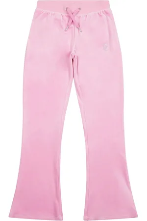 Juicy Couture Pink Girls Diamanté Bootcut Joggers 8