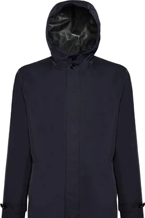 Geox Mens Bayle Blue Parka Jacket 42 R