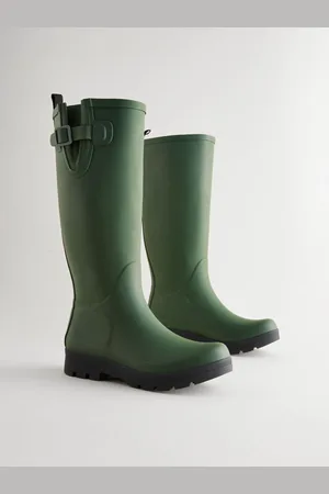 Next Khaki Knee High Wellies AU 5 (EU 35.5)