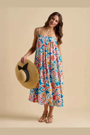 Brakeburn Full Bloom Midi Dress AU 12
