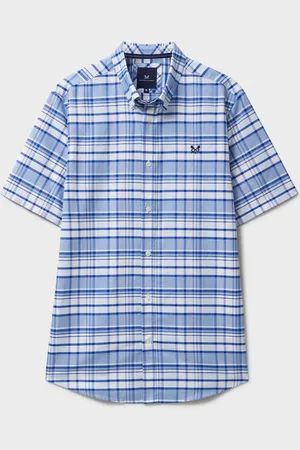 J.Crew Company Short Sleeve 100% Cotton Oxford Check Shirt XXL