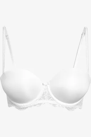 Next White Triple Boost Push-Up Strapless Bra A-DD 32 B