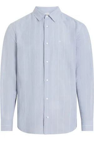 Calvin Klein Regular Fit Stripe Long Sleeve Shirt XL