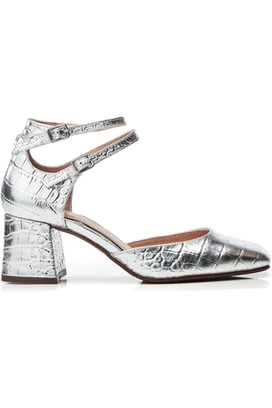Moda In Pelle Daziah Square Toe Block Multi Strap Heels AU 7 (EU 38)