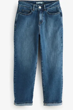 Baukjen Boyfriend Blue Eda Cotton Stretch Jeans AU 14