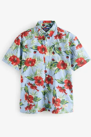 Superdry Short Sleeve Hawaiian Printed Shirt M