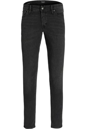 JACK & JONES Washed Black Glenn Slim Fit Jeans W32 L30