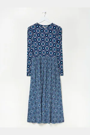 Fat Face FatFace Fia Jersey Midi Dress AU 20 R
