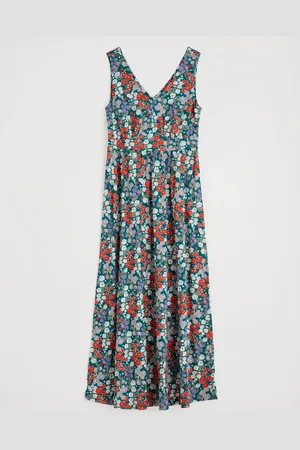 Seasalt Cornwall Polmanter 100% Organic Cotton Jersey Dress 16