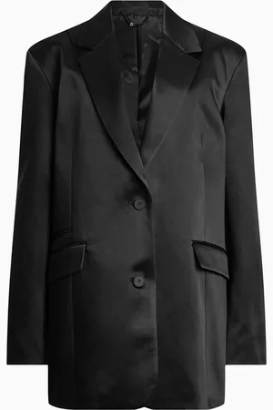 AllSaints AllSaints Black Sae Blazer AU 12