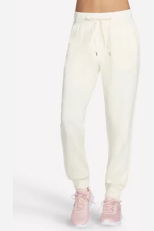 Skechers White Skechluxe Elevate Joggers M