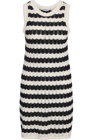 Noisy May Sleeveless Crochet Knitted Dress AU 8