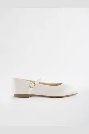 Next Standard Fit (F) Mary Jane Flower Girl Square toe Occasion Shoes AU 12 (EU 30.5)