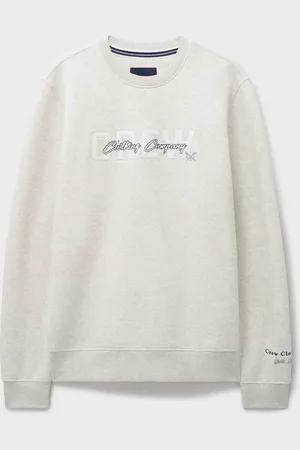 J.Crew Company Natural Applique Graphic Crew Neck Sweatshirt large