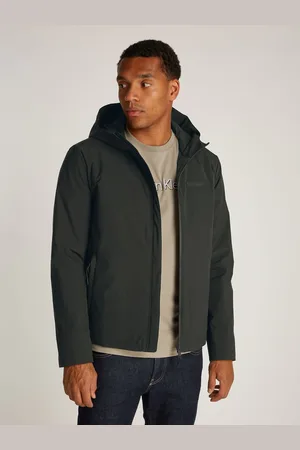 Calvin Klein Black Technical Hooded Jacket M