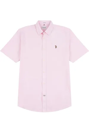 U.S. Polo Assn. U. S. Polo Assn. Mens Short Sleeve Oxford 100% Cotton Shirt S