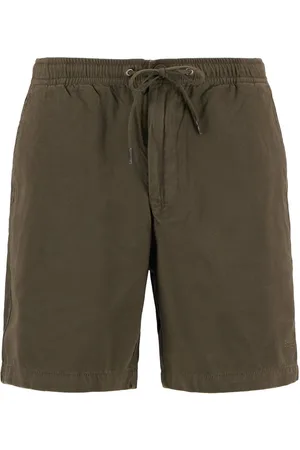 Barbour Washed Oxford Relaxed 100% Cotton Shorts XL