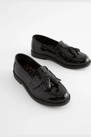 Next Narrow Fit (E) Leather Tassel Loafer School Shoes AU 13.5 (EU 32.5)