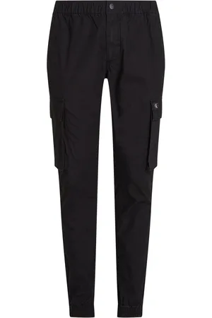 Calvin Klein Black Skinny Cargo Trousers 30W x 31L (UK 30 R)