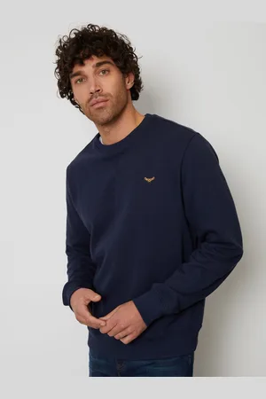 Threadbare Navy Crew Neck Sweatshirts 3 Pack XL
