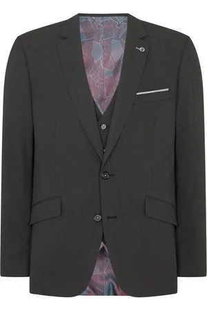 Remus Grey Tapered Fit Stretch Mix and Match Suit Jacket 42 R